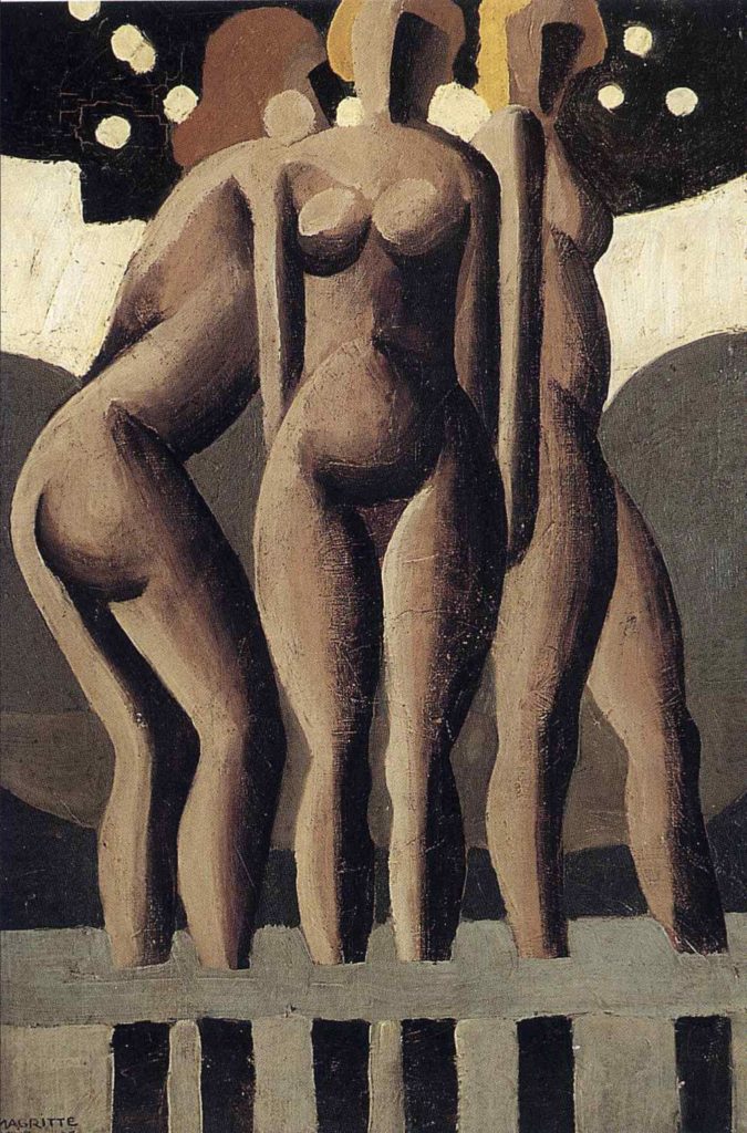 Baigneuses par René Magritte