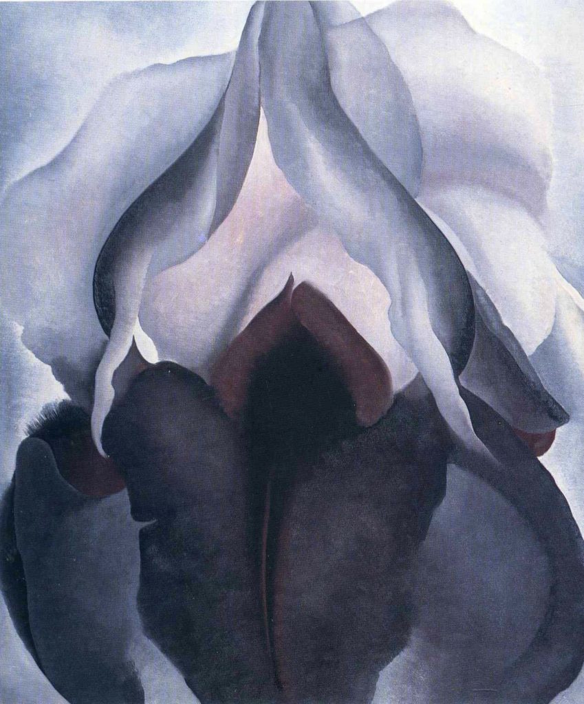 Iris noir de Georgia O’Keeffe
