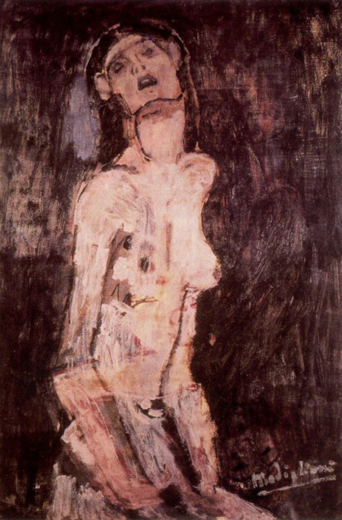 Nu souffrant d’Amedeo Modigliani