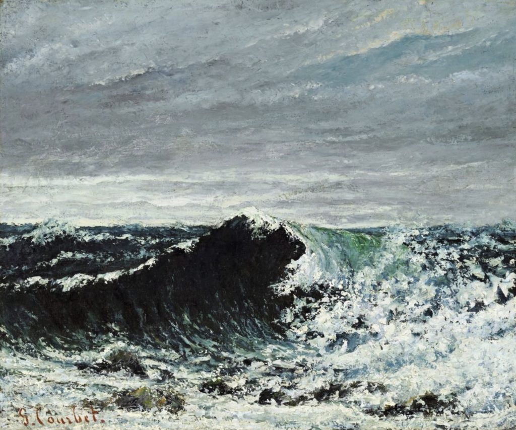 L’onde de Gustave Courbet