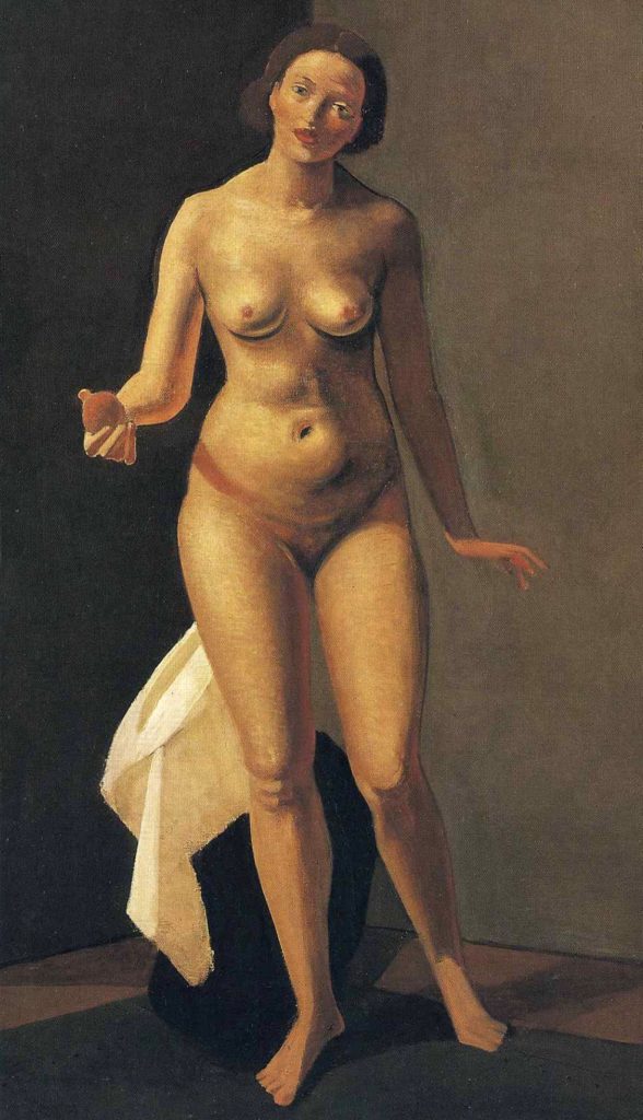 Femme nue une pomme dans la main d’André Derain