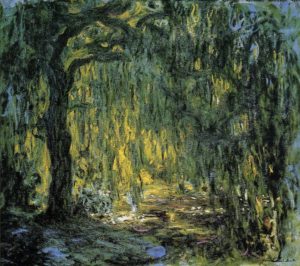 Saule pleureur de Claude Monet