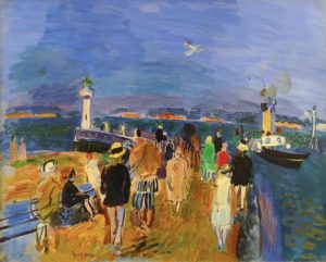 Le jetée de Honfleur de Raoul Dufy