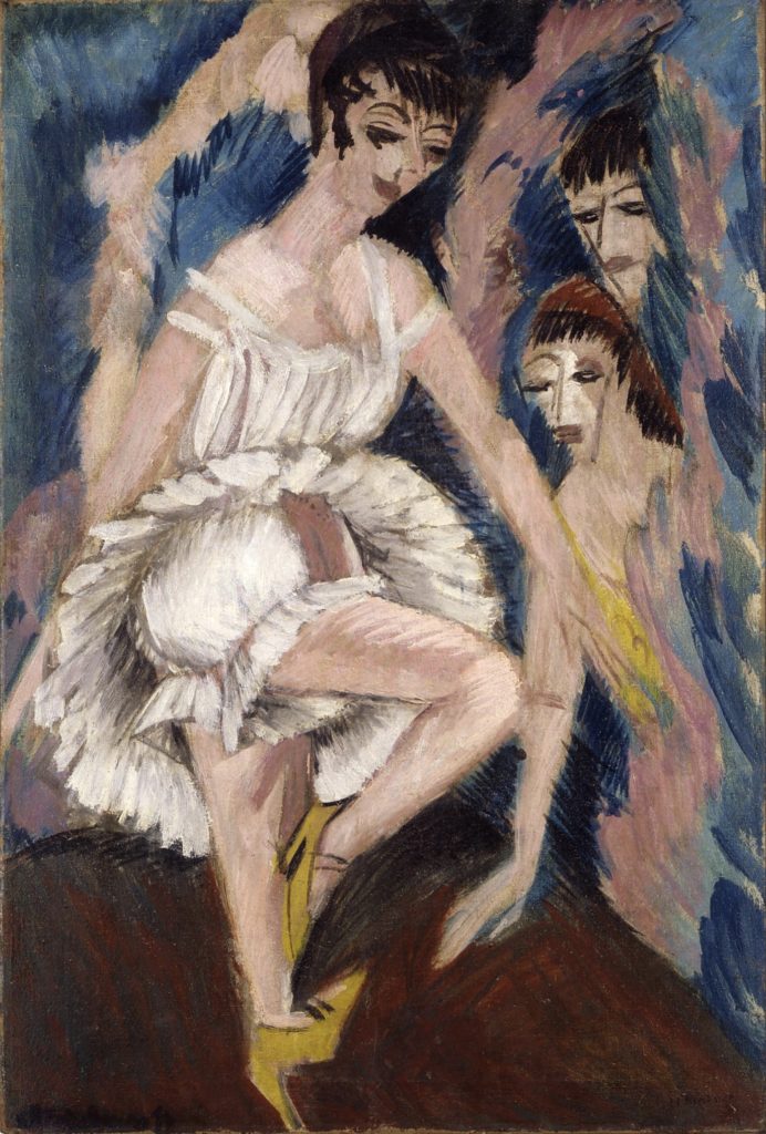 Danseuse par Ernst Ludwig Kirchner