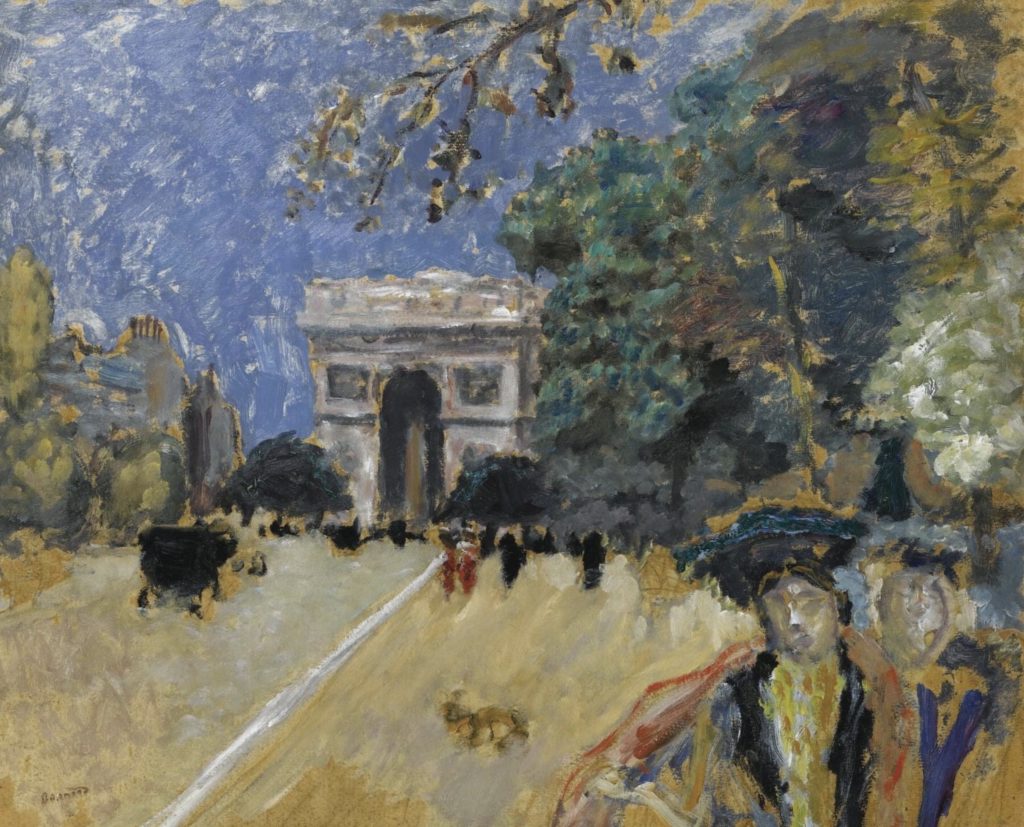 L’Arc de Triomphe par Pierre Bonnard