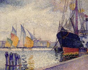 Canal de la Guidecca, Venise par Henri-Edmond Cross