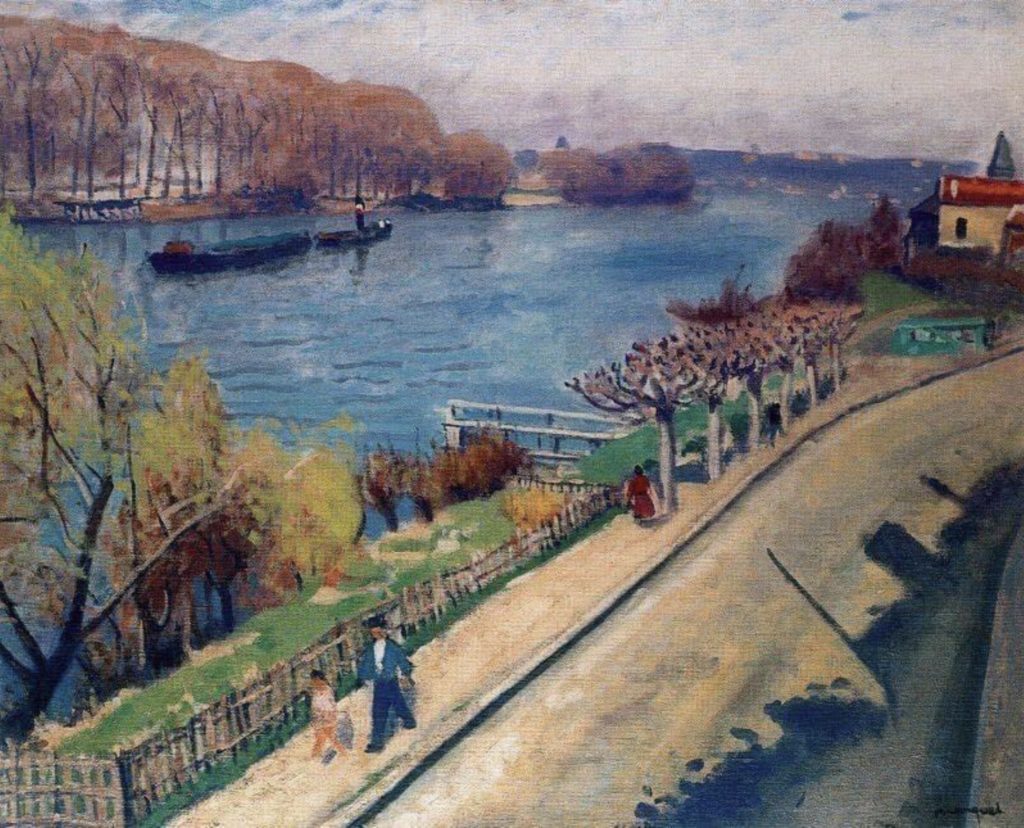 La Seine à La Frette par Albert Marquet