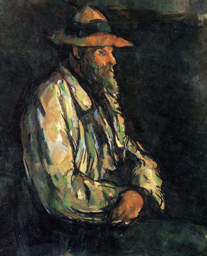Portrait de Vallier par Paul Cézanne