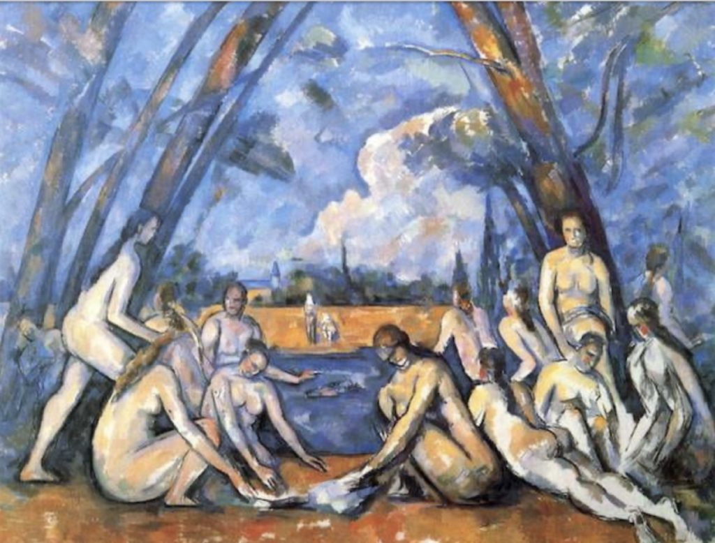 Les grandes baigneuses de Paul Cézanne