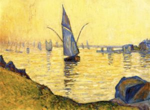 Concarneau par Paul Signac