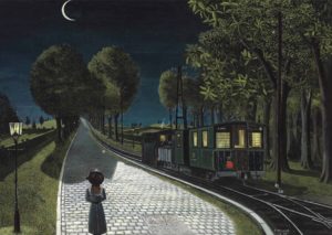 Le vicinal par Paul Delvaux