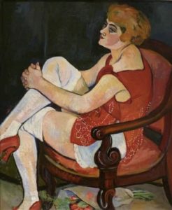 Femme aux bas blancs de Suzanne Valadon