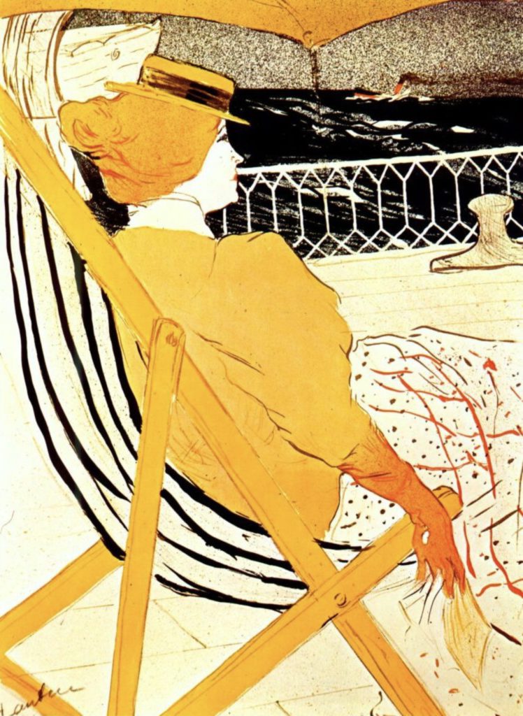 La passagère de la cabine 54 d’Henri de Toulouse-Lautrec