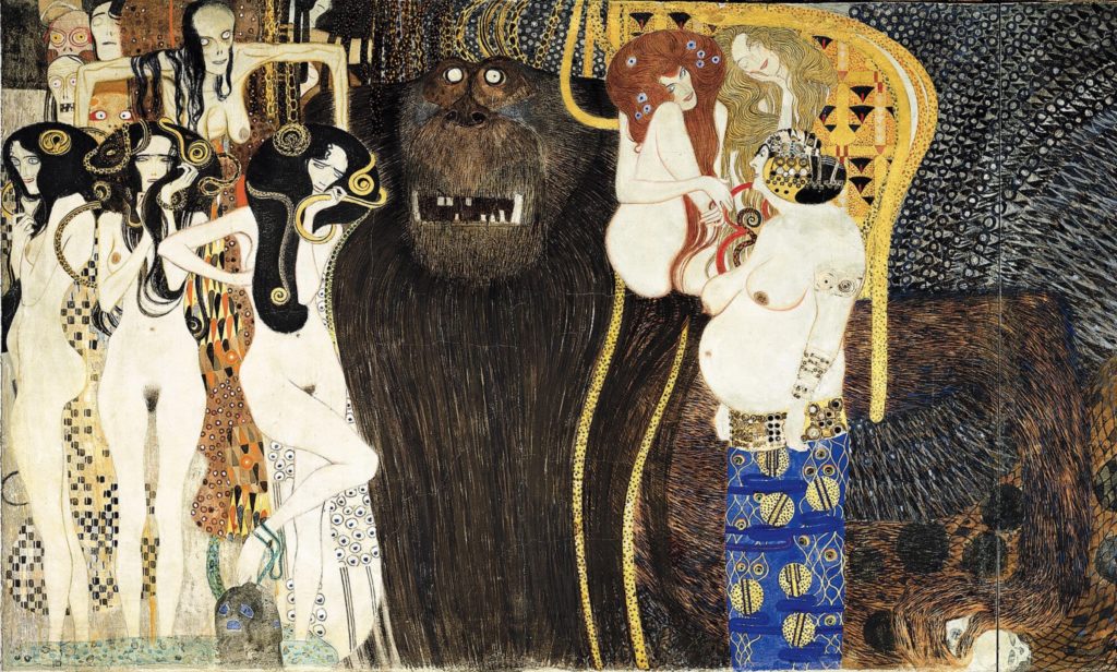 Frise Beethoven par Gustav Klimt