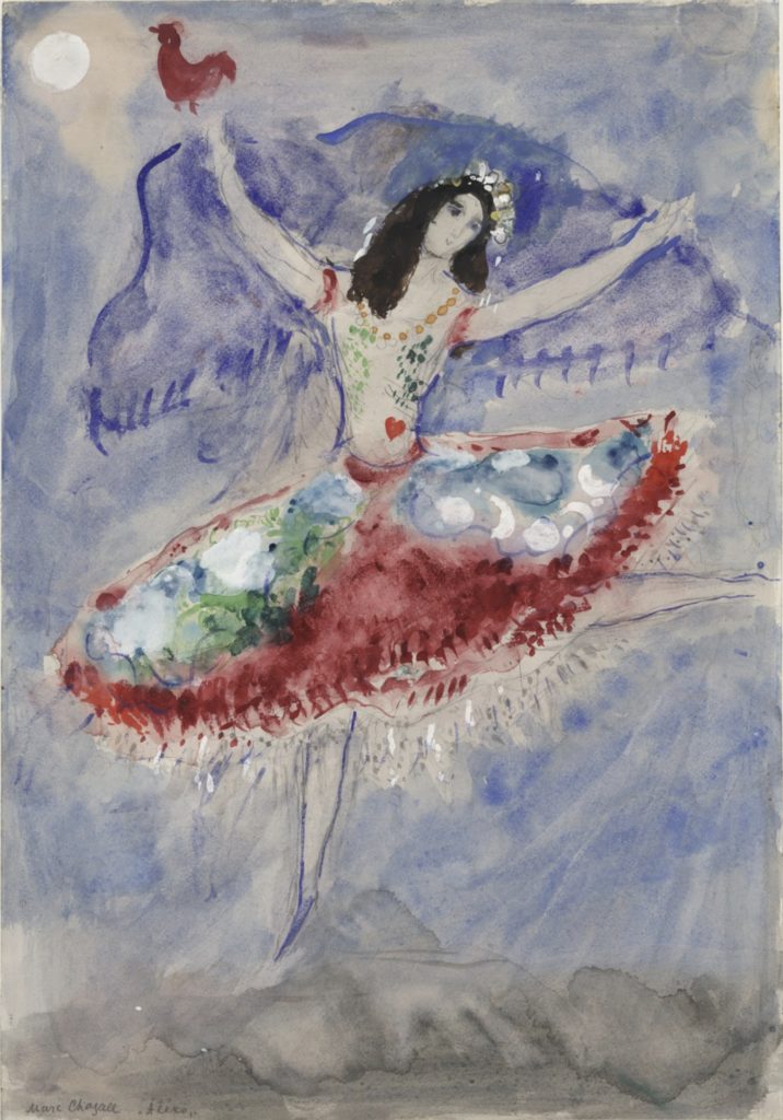 Zemphira par Marc Chagall 