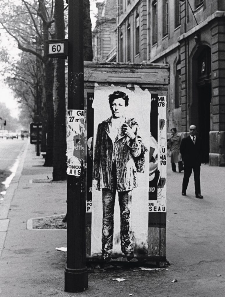 Arthur Rimbaud, Paris par  Ernest Pignon-Ernest