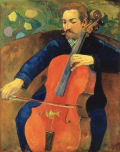 Le violoncelliste de Paul Gauguin