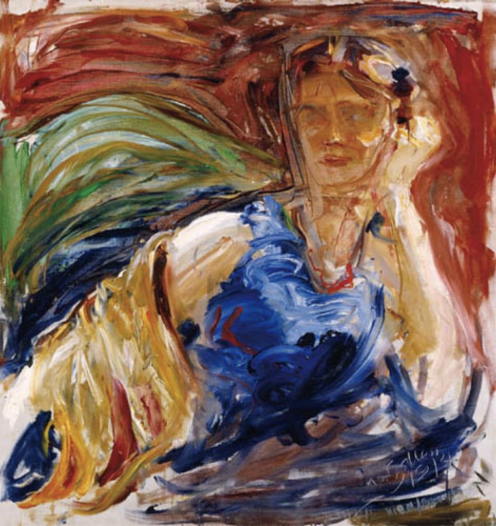Portrait de Phyllis Sjöström par Akseli Gallen-Kallela