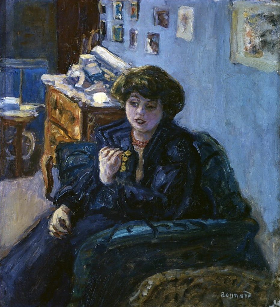 Jeune femme par Pierre Bonnard