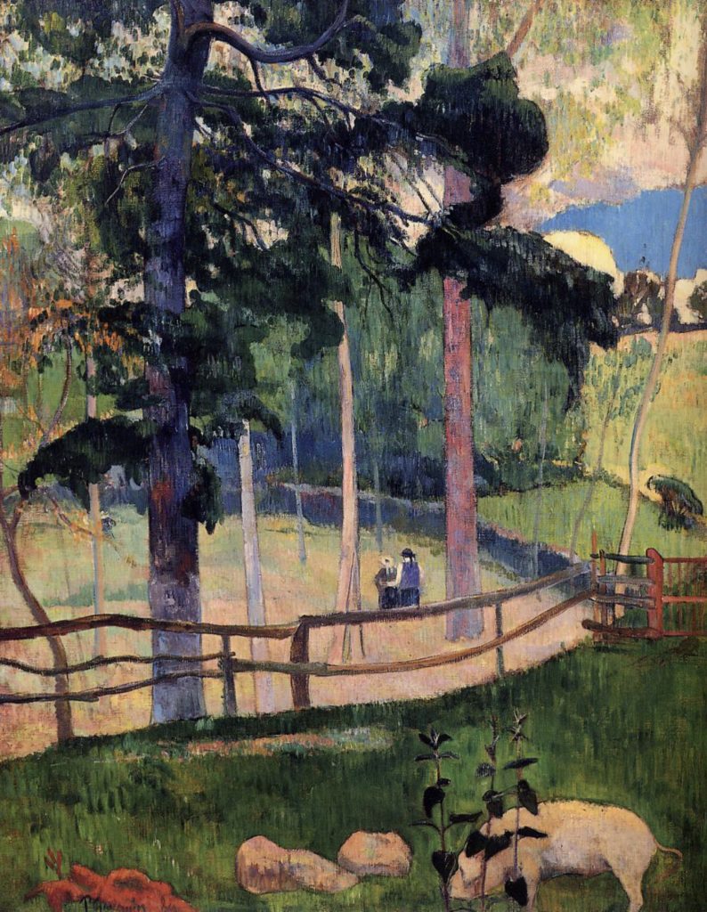 Promenade nostalgique de Paul Gauguin