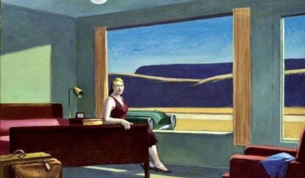 Western Motel par Edward Hopper