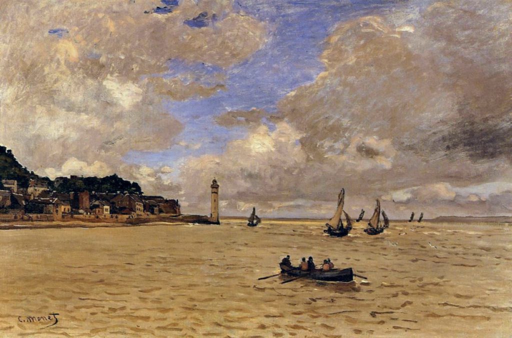 Le phare de l’hospice de Claude Monet
