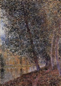 Bords du Loing en automne par Alfred Isley