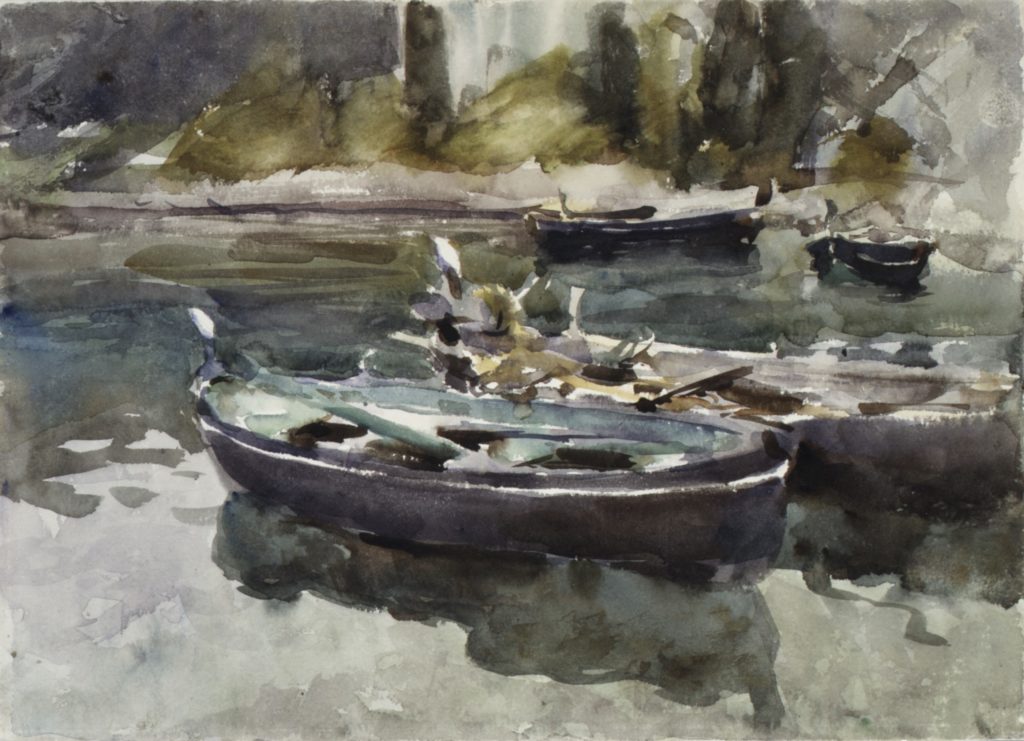 Petits bateaux de John Singer Sargent