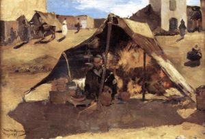 Marché marocain de Théo Van Rysselberghe
