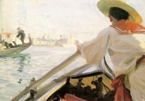 Dans ma gondole d’Anders Zorn