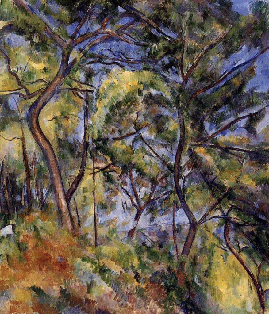 Forêt de Paul Cézanne