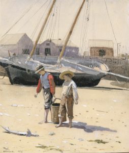 Un panier de palourdes par Winslow Homer