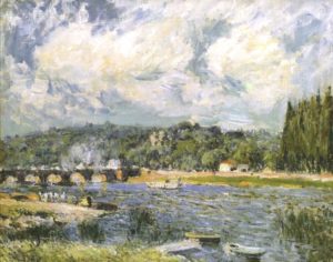 Le Pont de Sèvres d’Alfred Sisley