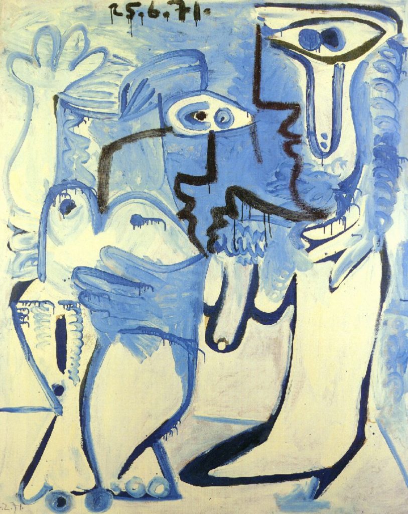Un homme et une femme de Pablo Picasso