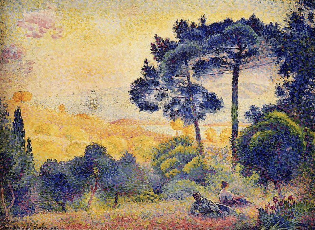 Paysage de Provence par Henri-Edmond Cross