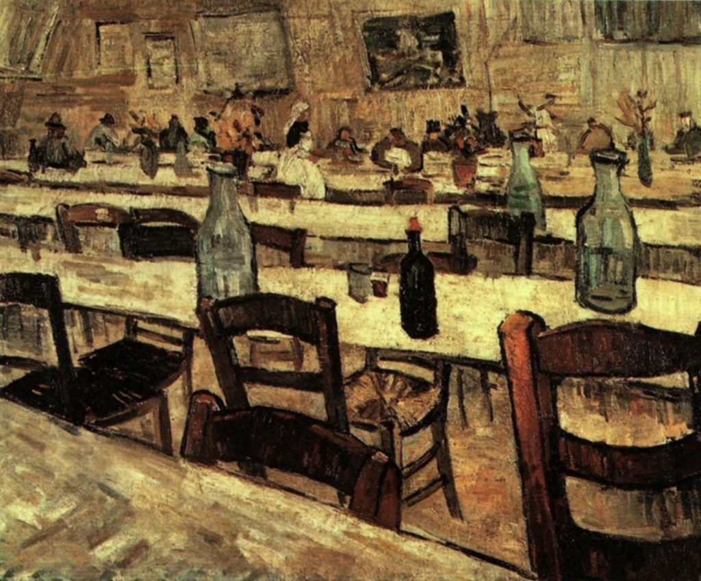Restaurant en Arles par Vincent Van Gogh