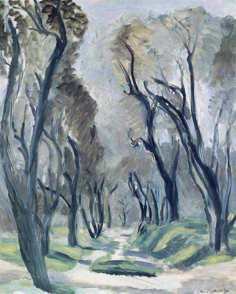 Avenue des Oliviers par Henri Matisse 