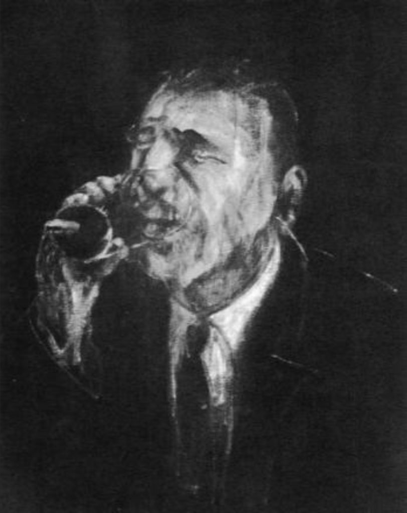Drinking par Francis Bacon 