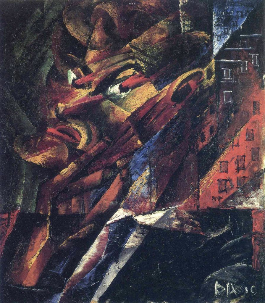 Autoportrait d’Otto Dix