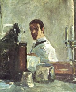 Autoportrait de Toulouse-Lautrec