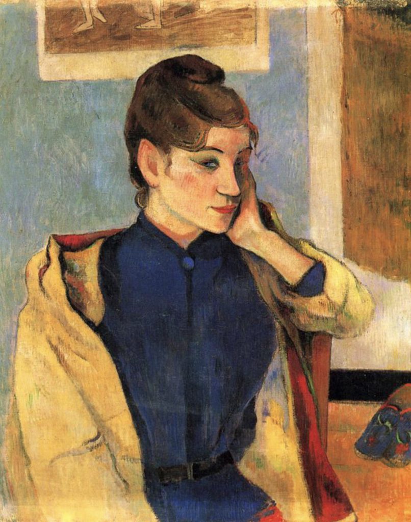 Portrait de Madeleine Bernard par Paul Gauguin