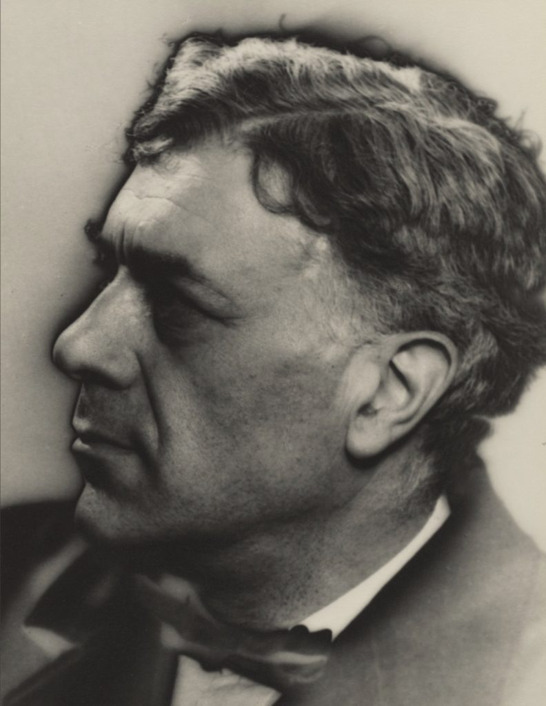 Portrait de Georges Braque par Man Ray