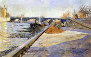 Quai de la Tournelle à Paris par Paul Signac