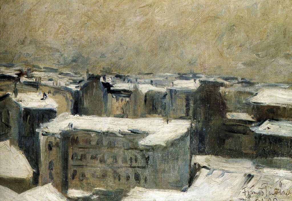 Les toits de Paris de Francis Picabia