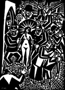 Extrait de La Ville de Frans Masereel