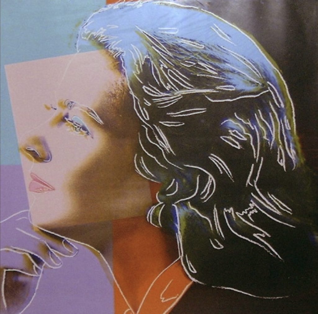 Ingrid Bergman par Andy Warhol