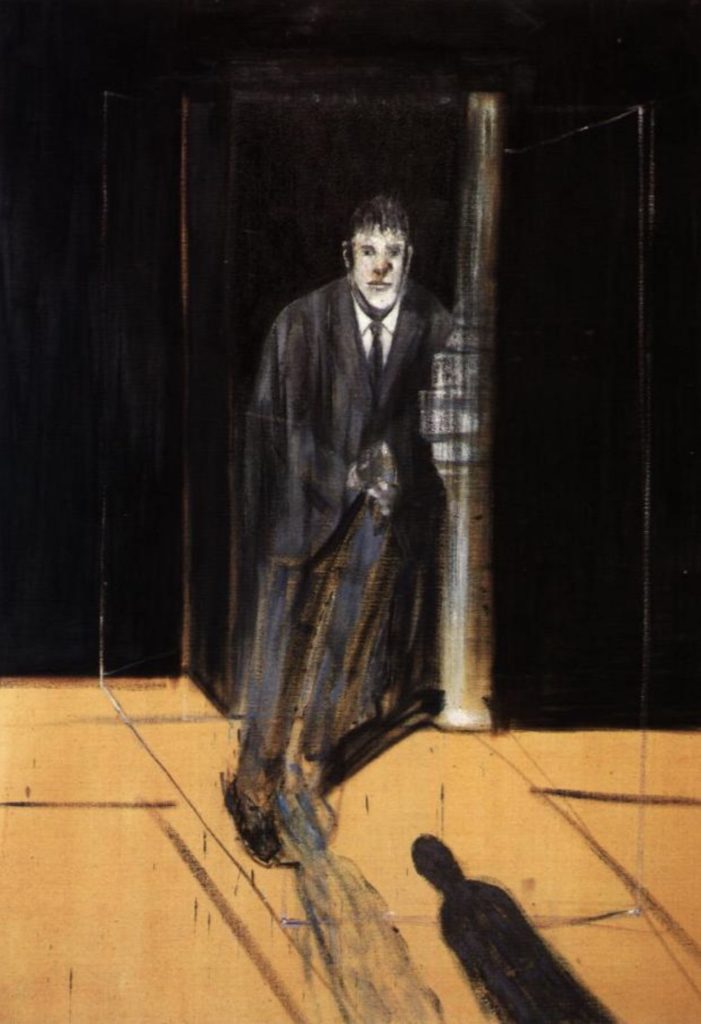 Portrait de Lucian Freud par Francis Bacon