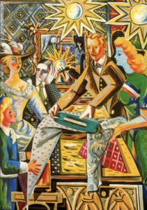 Buffet, tableau de Rafael Zabaleta