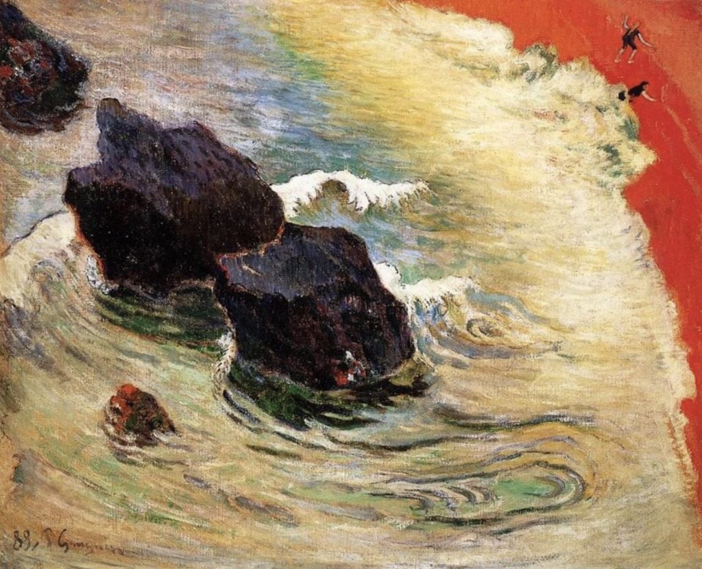 La vague de Paul Gauguin