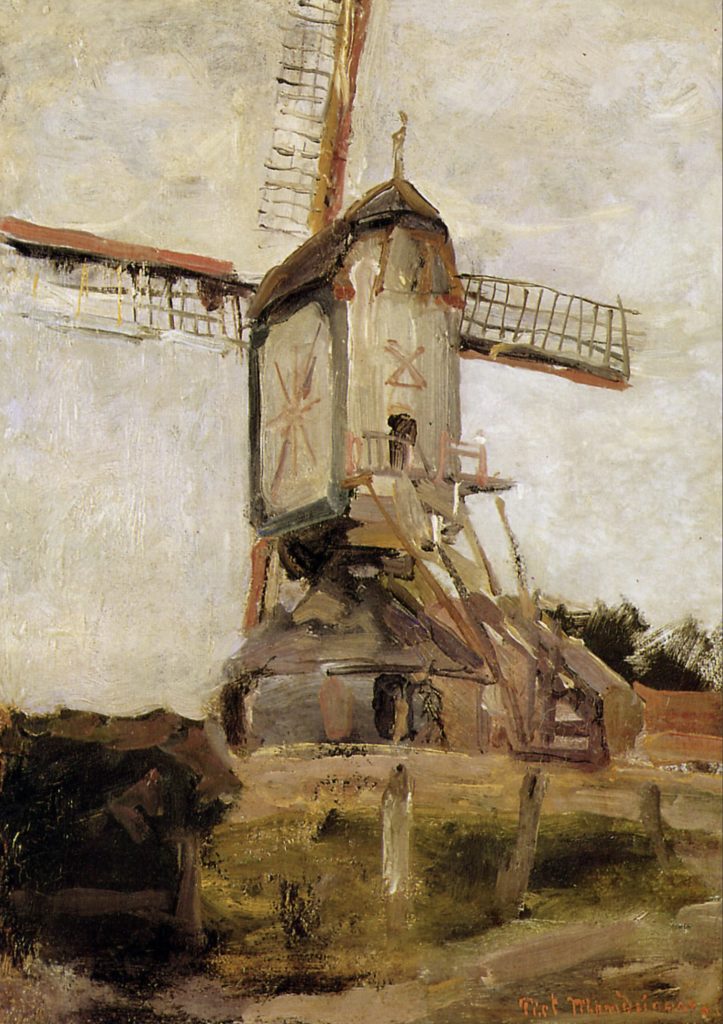 Moulin de Heeswijk Sun par Piet Mondrian